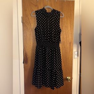 Nanette Lepore polka dot dress, size 10.